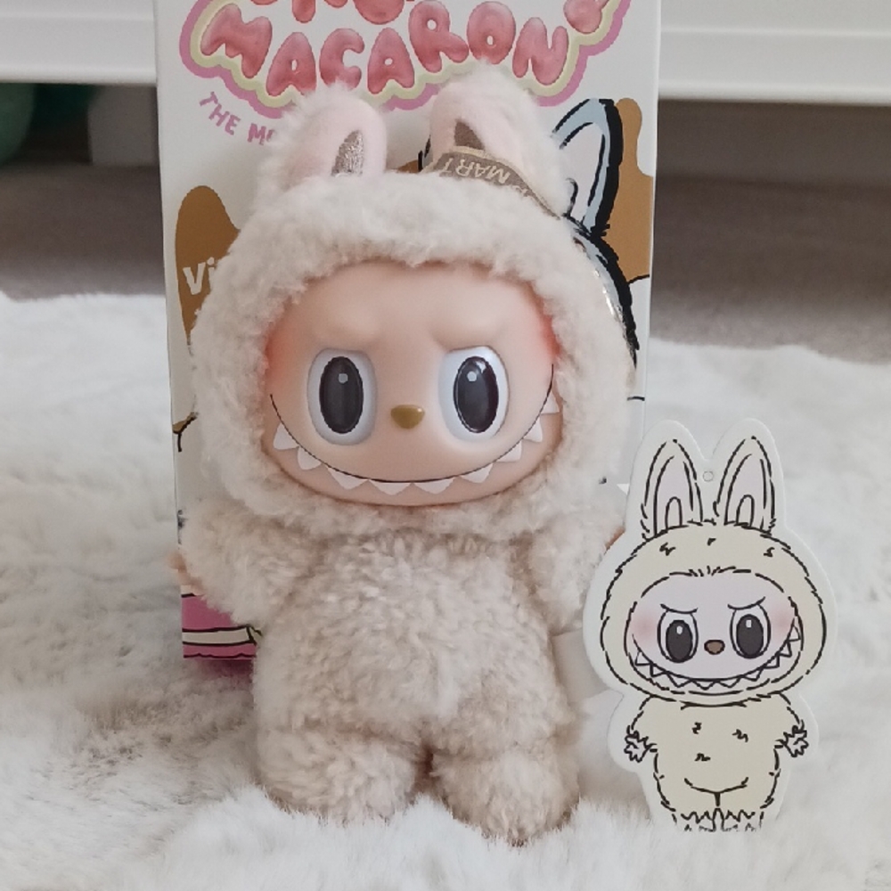 (Soymilk) Authentic Pop Mart Exciting Macaron Labubu - Open Box